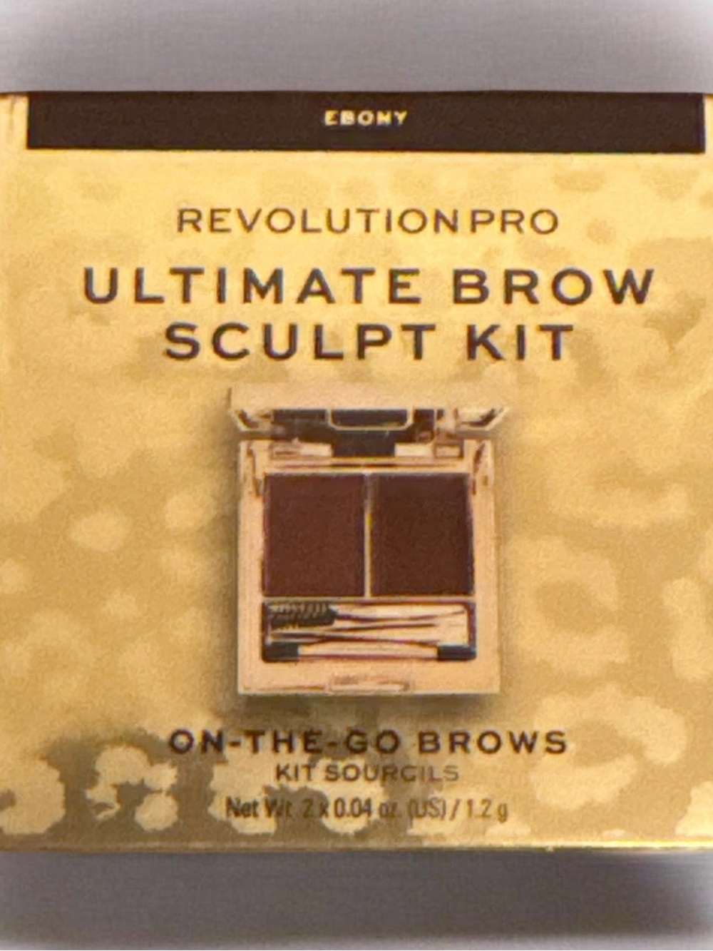 Revolution Ultimate Brow Sculpt Kit — Ebony (Brown)